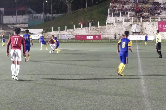 Electric Veng FC seal their place in the last four of the LG Independence Cup (Photo courtesy: Mizoram Football Association)