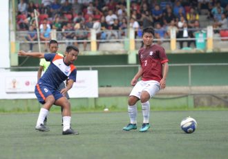 Electric Veng FC hold Chanmari FC goalless in LG Independence Cup. (Photo courtesy: Mizoram Football Association)