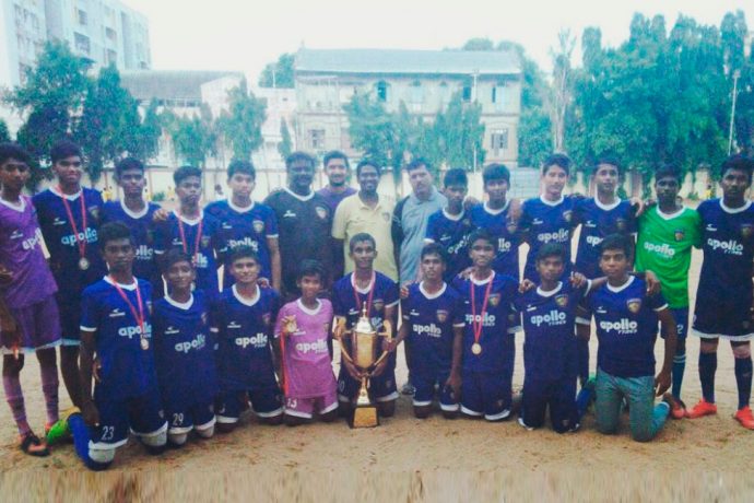 Chennaiyin FC U-15 team (Photo courtesy: Chennaiyin FC)