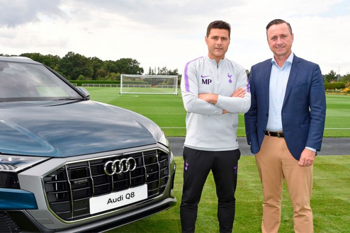 Tottenham Hotspur announces Audi as the club's Official Car Partner (Photo courtesy: Audi)