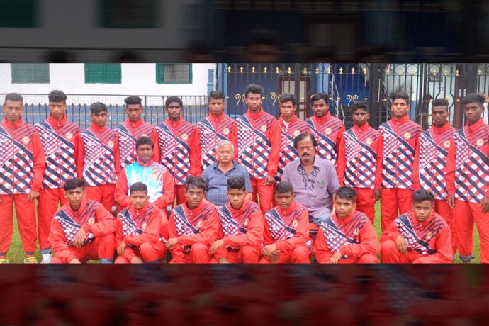 Odisha Sub-Junior State Boys team for the East Zone qualifiers of the Sub-Junior Boy’s National Football Championship (Photo courtesy: Football Association of Odisha)