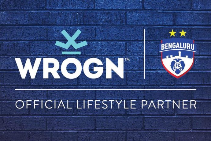Bengaluru FC name WROGN as their Official Lifestyle Partner. (Image courtesy: Bengaluru FC)