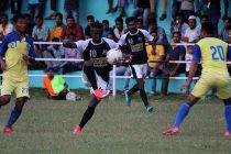 2018 Bordoloi Trophy Group B match action between Mohammedan Sporting Club and Assam Police Blues. (Photo courtesy: Mohammedan Sporting Club)
