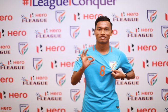 Indian junior national team and Indian Arrows captain Amarjit Singh. (Photo courtesy: AIFF Media)