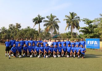 Participants of the FIFA Youth Coaching Course in Goa. (Photo courtesy: AIFF Media)