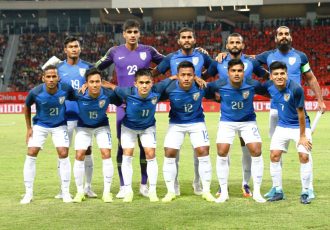 The Indian national team. (Photo courtesy: AIFF Media)