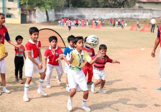 Jamshedpur FC Grassroots Football Festival at JUSCO School South Park. (Photo courtesy: Jamshedpur FC)
