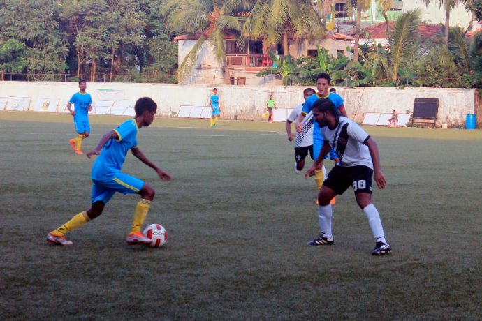Goa Pro League match action between Bardez FC and Vasco SC. (Photo courtesy: Vidhant Kadam / Goa Football Association)