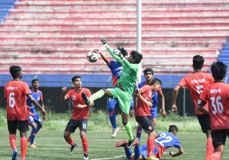 U-18 Youth League match action between Bengaluru FC and Ozone FC. (Photo courtesy: AIFF Media)