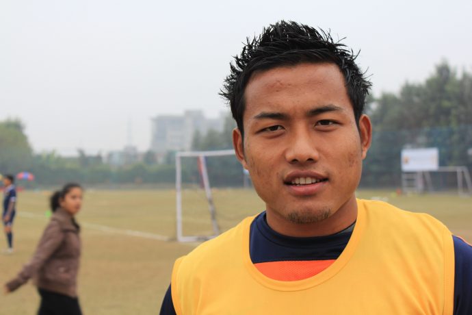 Indian national team striker Jeje Lalpekhlua. (Photo courtesy: AIFF Media)