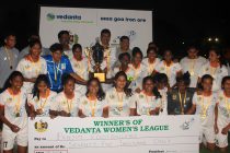 2018 GFA Vedanta Women's League champions Panjim Footballers. (Photo courtesy: Goa Football Association)
