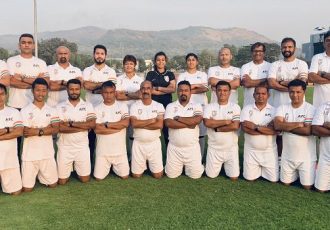Anju Turambekar, Grassroots Department Head & Instructor, AIFF with the participants of the AIFF Grassroots Instructor Course in Navi Mumbai. (Photo courtesy: AIFF Media)