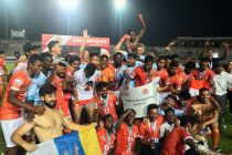 Hero I-League 2018/19 champions Chennai City FC. (Photo courtesy: AIFF Media)