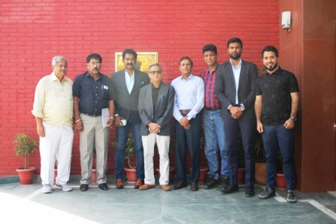 Members of the AIFF Technical Committee at the Football House. (Photo courtesy: AIFF Media)