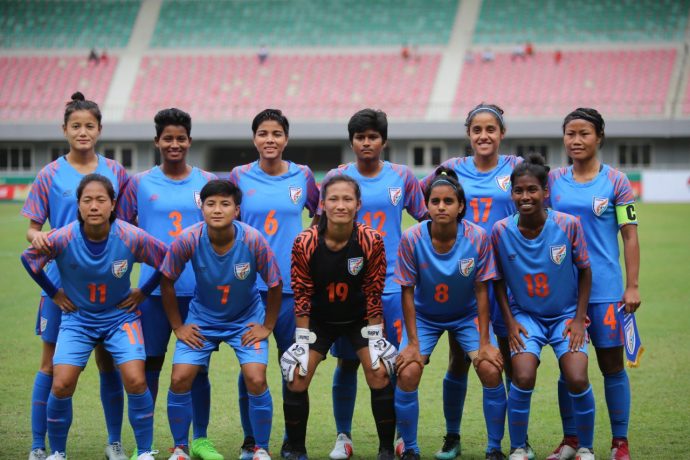 The Indian Women's national team. (Photo courtesy: AIFF Media)