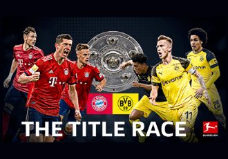 The 2018/19 Bundesliga title race between FC Bayern Munich and Borussia Dortmund. (Image courtesy: Bundesliga)