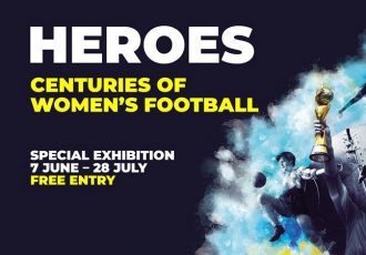 "Heroes: Centuries of Women's Football" exhibition at FIFA World Football Museum. (Image courtesy: FIFA World Football Museum)