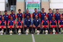 Participants of the AIFF Grassroots Leaders Course hosted by Shillong Lajong FC under the aegis of the Meghalaya Football Association. (Photo courtesy: AIFF Media)