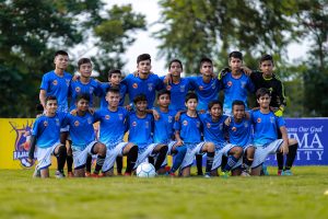 AU Rajasthan FC U-13 squad. (Photo courtesy: AU Rajasthan FC)