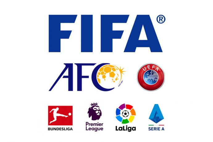 FIFA - AFC - UEFA - Bundesliga - Premier League - LaLiga - Lega Serie A
