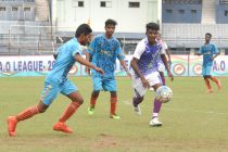 FAO League 2019 match action between Club N Club and Town Club. (Photo courtesy: Football Association of Odisha)