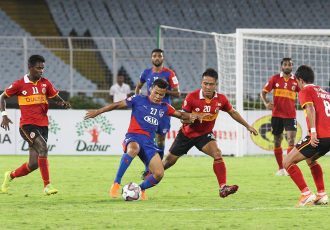 Durand Cup 2019 match action between East Bengal FC and Bengaluru FC 'B'. (Photo courtesy: Bengaluru FC)