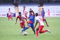 Bengaluru FC captain Naorem Roshan Singh in action against Army Red in the Durand Cup at the Salt Lake Stadium. (Photo courtesy: Bengaluru FC)