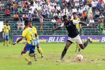 Calcutta Premier Division ‘A’ match action between Mohammedan Sporting Club and Kalighat Milan Sangha. (Photo courtesy: Mohammedan Sporting Club)