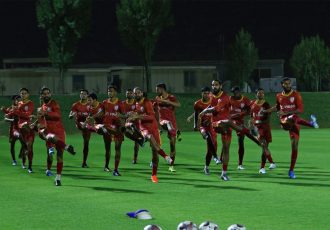 Indian national team training session. (Photo courtesy: AIFF Media)