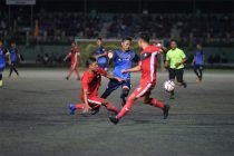 Mizoram Premier League Season 8 opening match between Electric Veng FC and FC Venghnuai at the Lammual Stadium, Aizawl. (Photo courtesy: Mizoram Football Association)