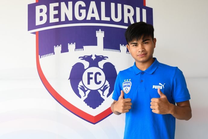 Bengaluru FC Academy striker Sridarth Nongmeikapam. (Photo courtesy: Bengaluru FC)