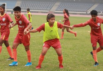 Indian Women's national team training session. (Photo courtesy: AIFF Media)