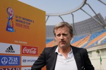 Oliver Vogt, Project Lead of the FIFA U-17 Women's World Cup India 2020, at the TransStadia Arena in Ahmedabad. (Photo courtesy: FIFA U-17 Women's World Cup India 2020 LOC)