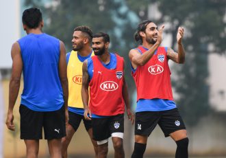Bengaluru FC training session. (Photo courtesy: Bengaluru FC)