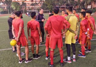 Indian national team training session in New Delhi. (Photo courtesy: AIFF Media)