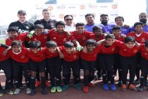 Apollo Tyres and Manchester United have launched the ‘United We Play’ programme. (Photo courtesy: Apollo Tyres)