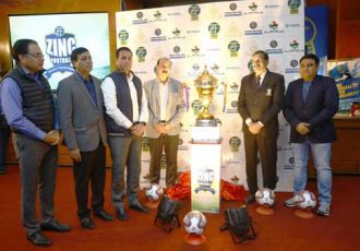 Launch ceremony of the Zinc Football Youth Tournament, a tournament organised by Hindustan Zinc in partnership with the Rajasthan Football Association. (Photo courtesy: Hindustan Zinc)