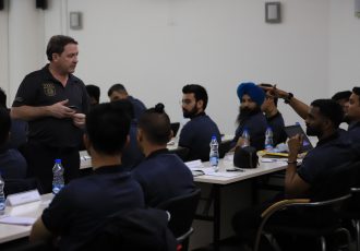 All India Football Federation (AIFF) - International Professional Scouting Organisation (IPSO) scouting course at the Football House, in New Delhi. (Photo courtesy: AIFF Media)