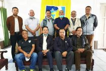Mizoram Football Association Office Bearer's meeting. (Photo courtesy: Mizoram Football Association)