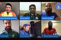 Facebook Live organised by the South Asian Football Federation (SAFF) which featured players from its Member Associations. (Photo courtesy: AIFF Media)