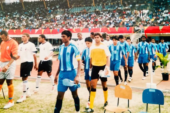 Down the memory lane: The Indian national team in 2005. (Photo courtesy: AIFF Media)