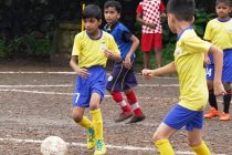 Kids playing football in India. (Photo courtesy: AIFF Media)