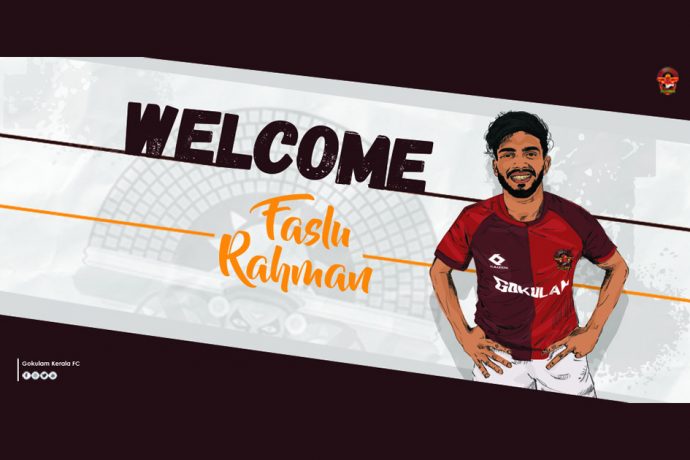 Gokulam Kerala FC sign promising winger Faslu Rahman. (Image courtesy: Gokulam Kerala FC)