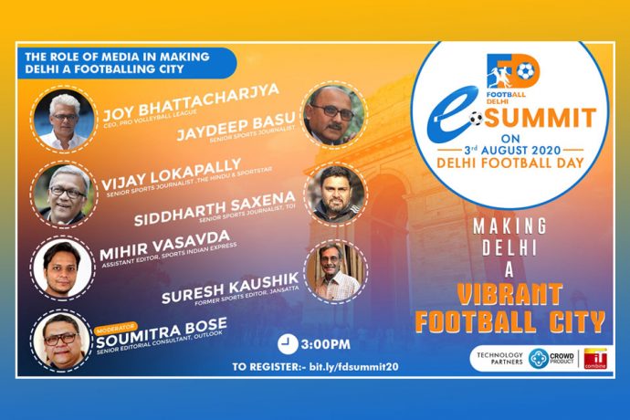 Football Delhi eSummit - The Role of Media in making Delhi a Footballing City (Image courtesy: Football Delhi)