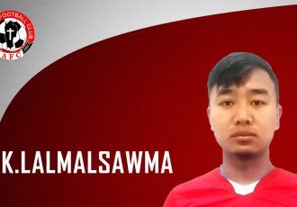 Aizawl FC defender K. Lalmalsawma (Photo courtesy: Aizawl FC)