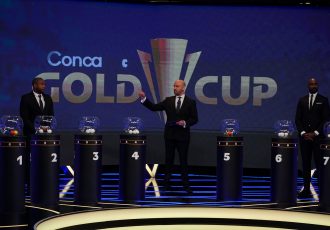 2021 Concacaf Gold Cup draw ceremony. (Photo courtesy: Concacaf.com / Straffon Images)