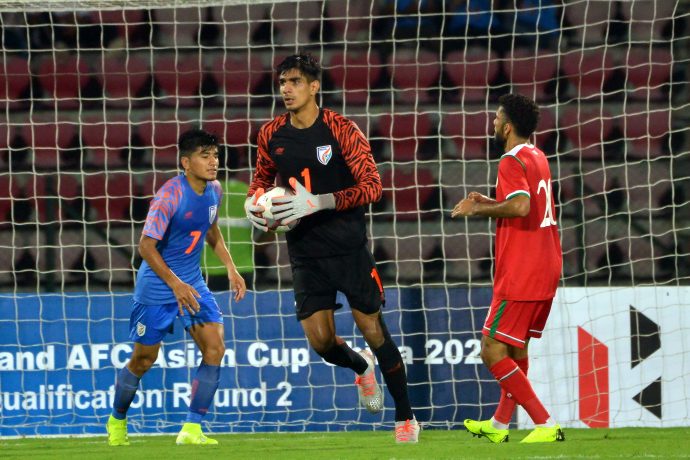 Indian national team goalkeeper Gurpreet Singh Sandhu. (Photo courtesy: AIFF Media)