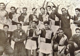 File picture of the gold-winning Indian national team at the 1962 Asian Games in Jakarta, Indonesia. (Photo courtesy: AIFF Media)