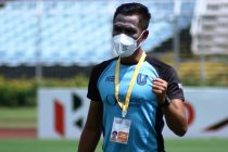 FC Bengaluru United assistant coach Gouramangi Moirangthem Singh. (Photo courtesy: AIFF Media)