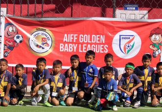 Participants of the AIFF Golden Baby Leagues. (Photo courtesy: AIFF Media)